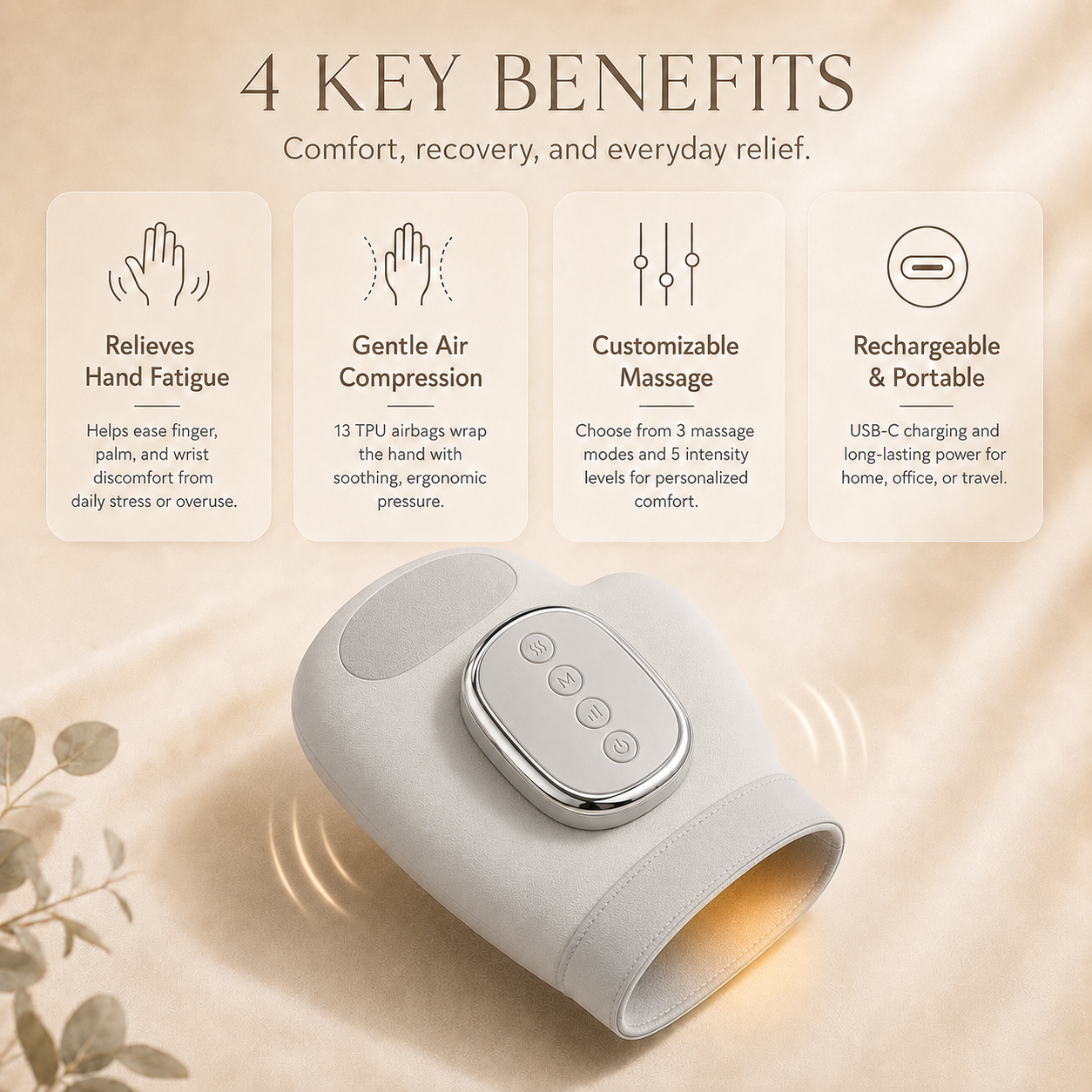 NOVUMEL AirGrip Massager