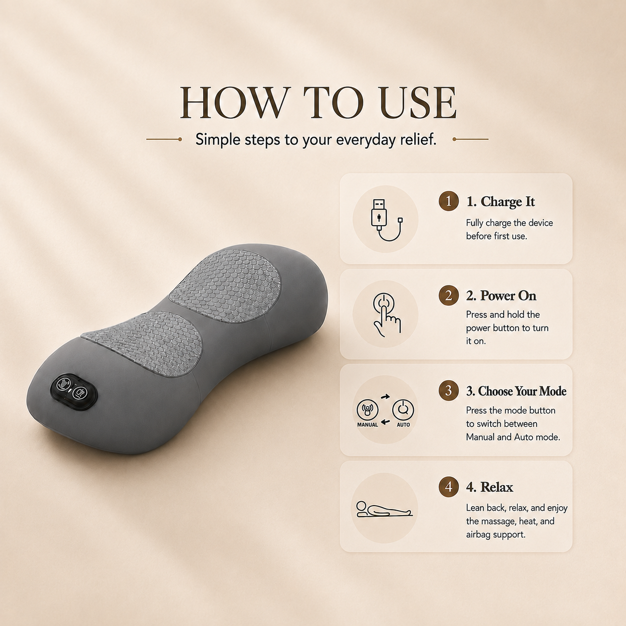 NOVUMEL Back Relief Pro
